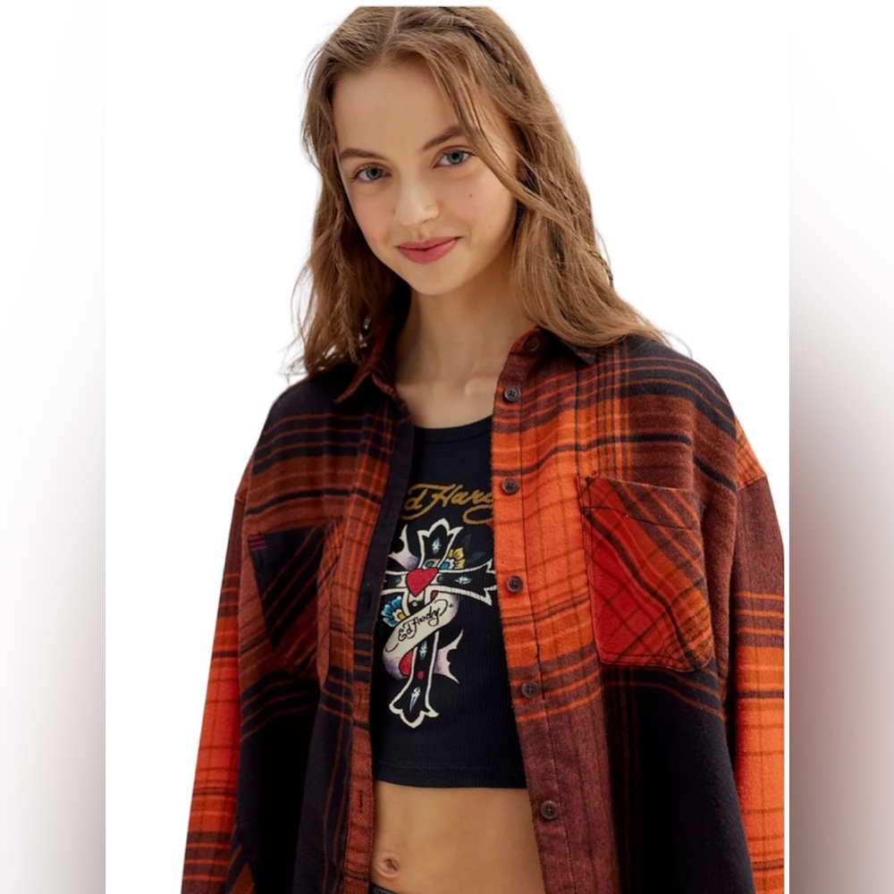 Urban Outfitters Flannel Button Down Shirt